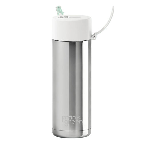 frank green 20oz Ceramic Reusable Bottle with Cloud Straw Lid